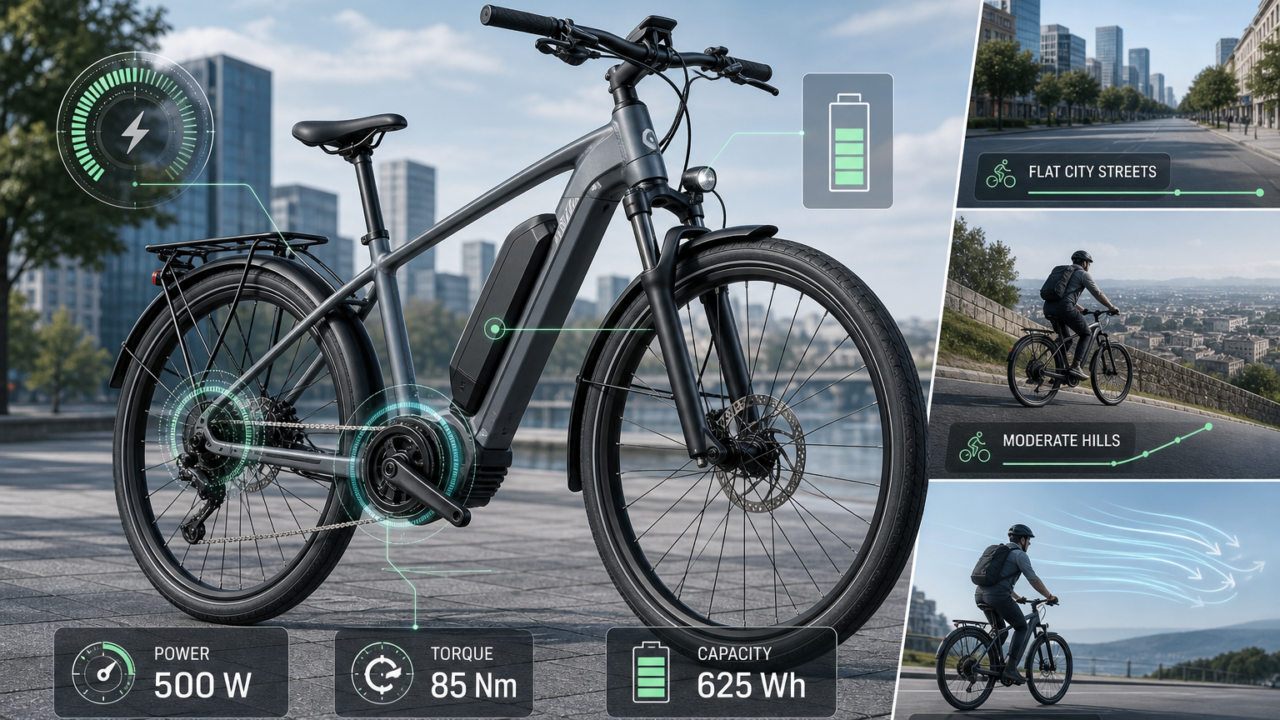 Wat betekenen watt en newtonmeter bij een e-bike?