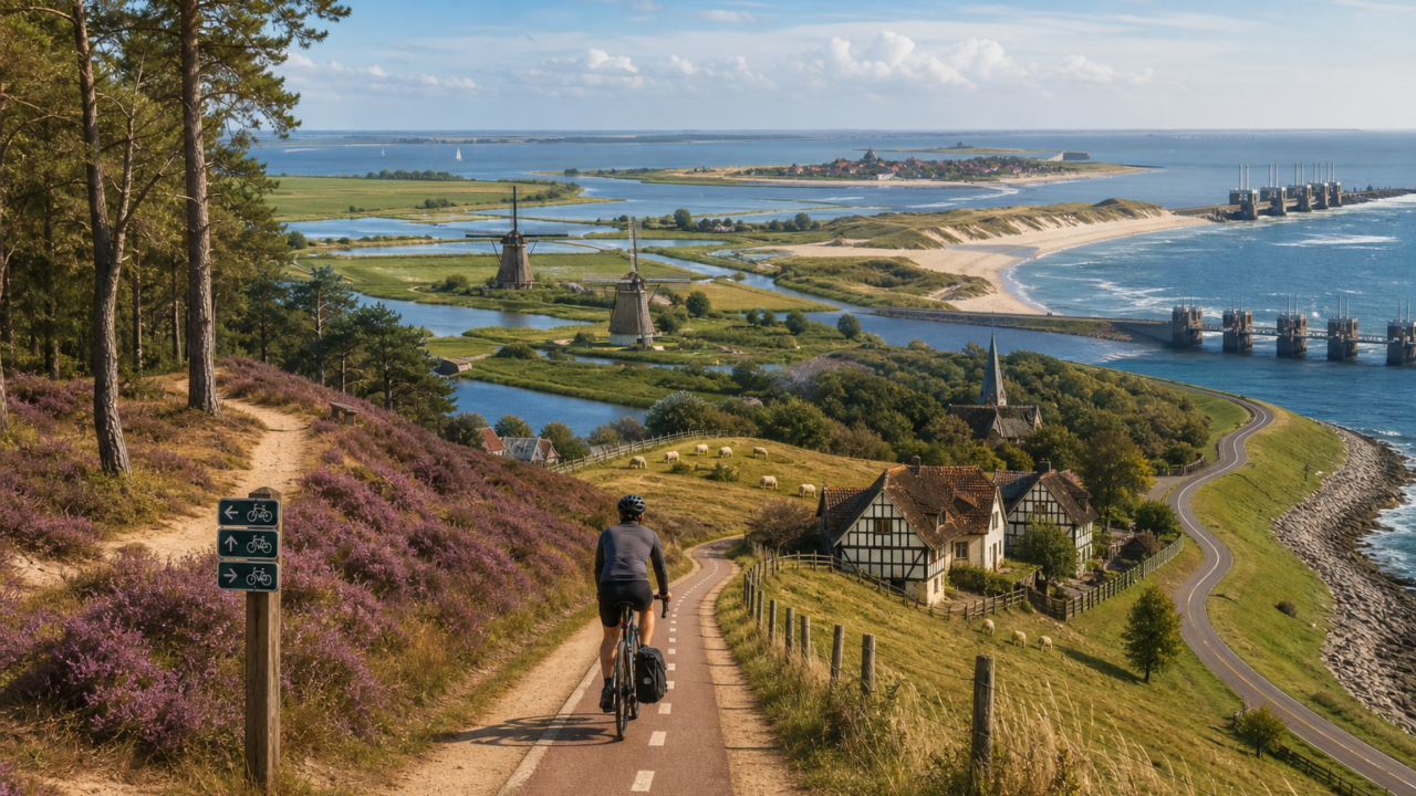 De 5 mooiste fietsroutes van Nederland