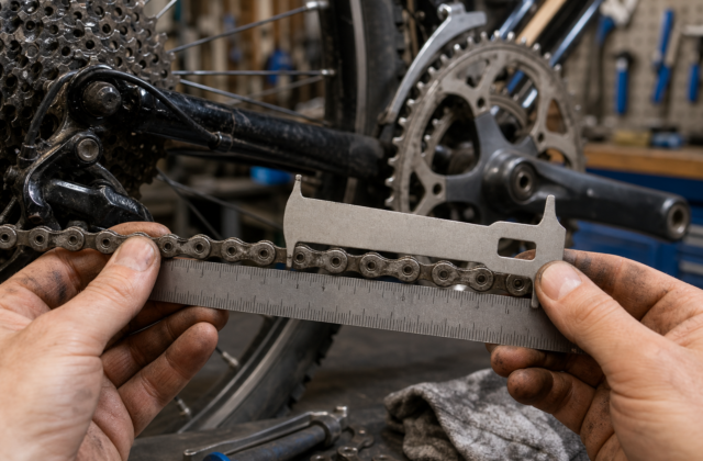 Wanneer is je fietsketting versleten?