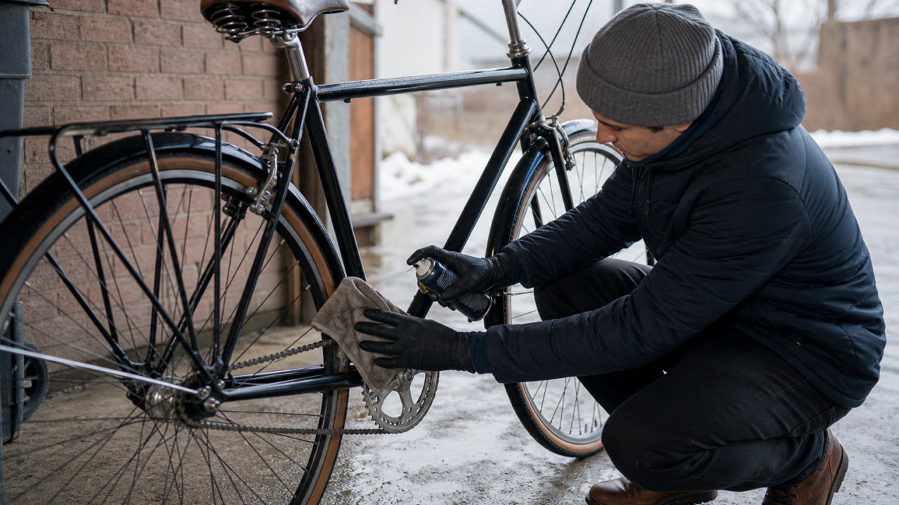 Roest voorkomen op je fiets