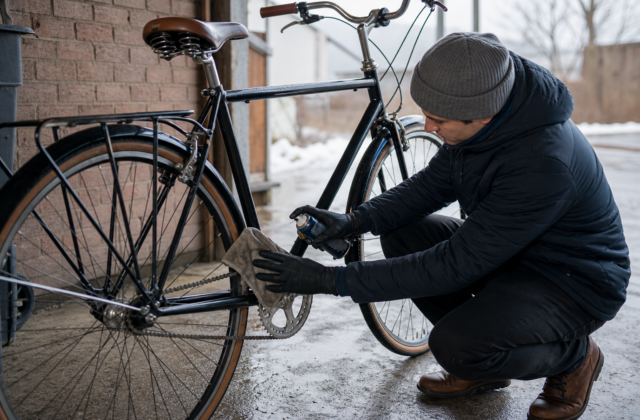 Roest voorkomen op je fiets