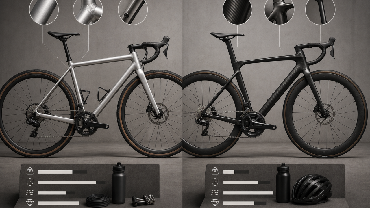 Aluminium of carbon frame: wat kies je?