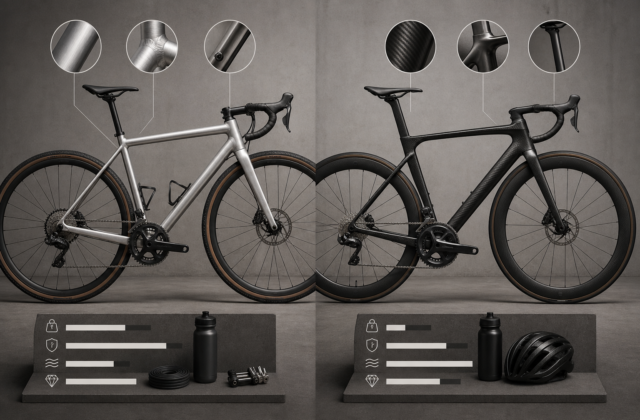 Aluminium of carbon frame: wat kies je?