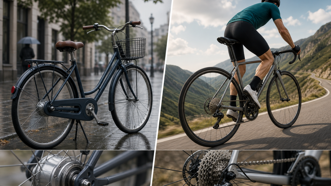 Naafversnelling of derailleur kiezen?