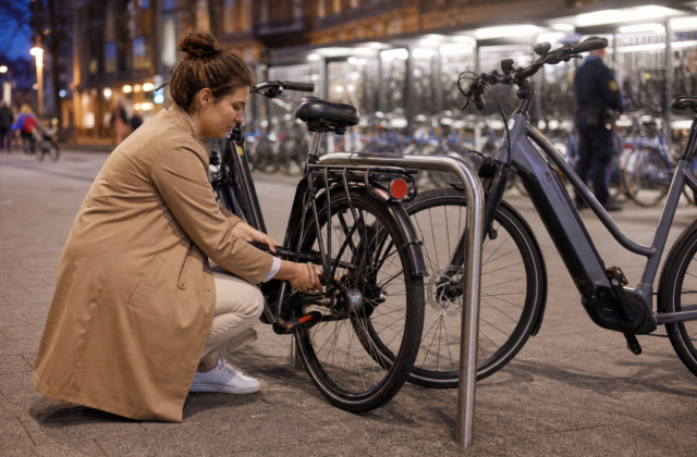 Veilig je fiets op slot zetten